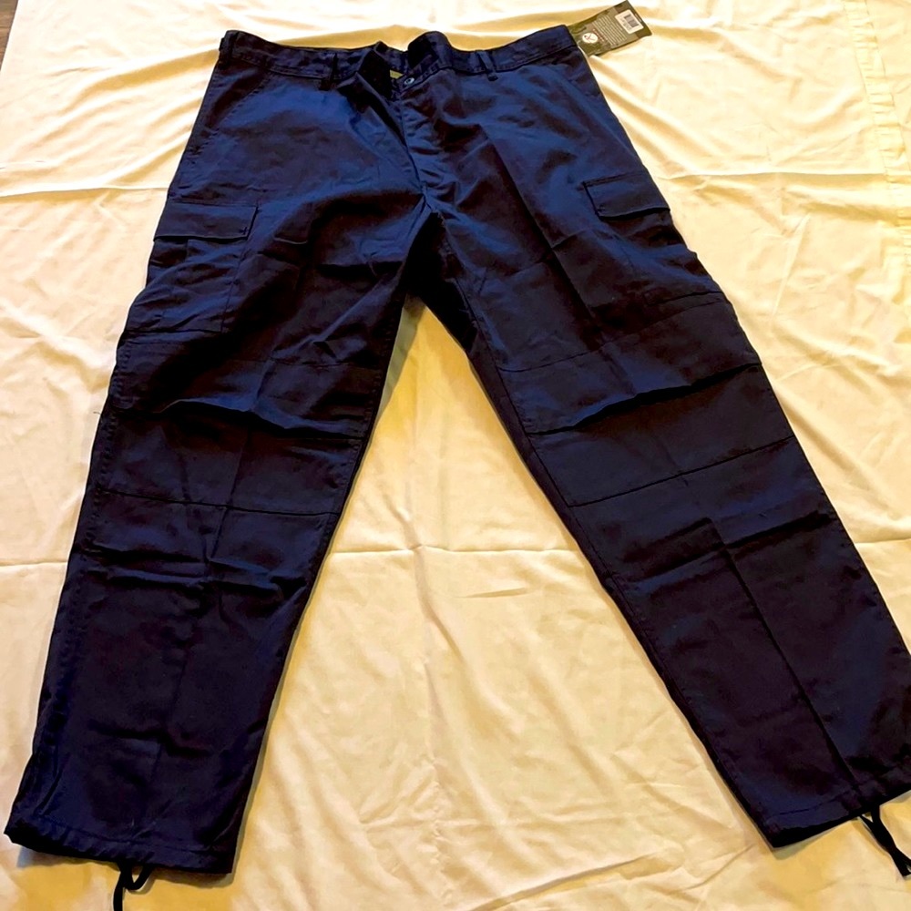 COPY - Rothco BDU Cargo pants. Size xl (39-43 waist) blue